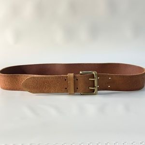 GAP Vintage Floral Leather Belt